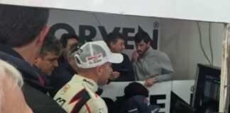 Mariano Werner terminó tercero en la primera serie del TC en Paraná.