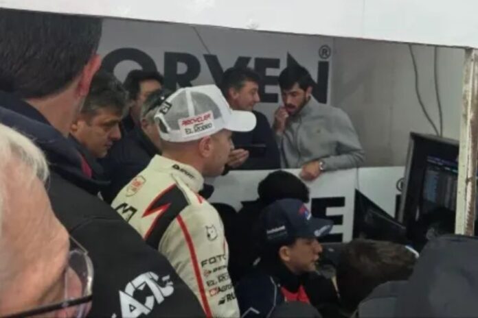 Mariano Werner terminó tercero en la primera serie del TC en Paraná.