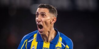 Di María. Foto: (@RosarioCentral)