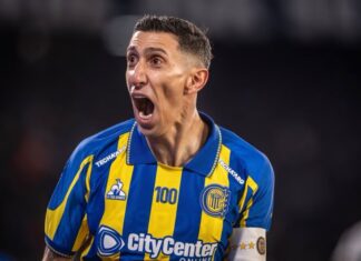 Di María. Foto: (@RosarioCentral)