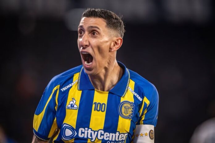 Di María. Foto: (@RosarioCentral)