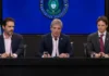 Luis Caputo en conferencia de prensa