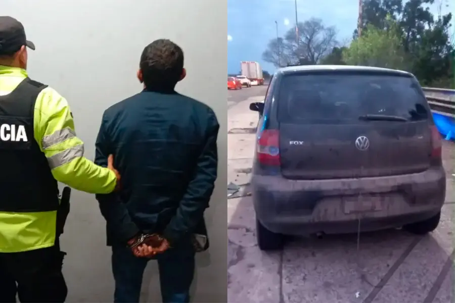 Entrerriano fue detenido en Santa Fe con más de 11 kilos de cocaína ocultos en su auto. Foto: Reconquista Hoy