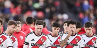 River volvió a perder. Foto: La Nación.