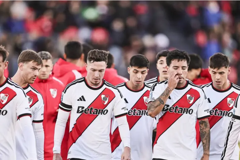 River volvió a perder. Foto: La Nación.