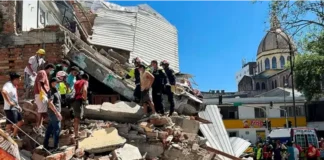 Terremoto en Colombia.