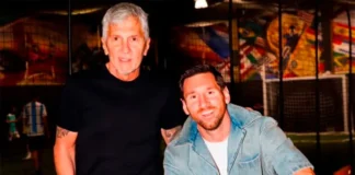 Lionel Messi despidió a su padre Jorge.