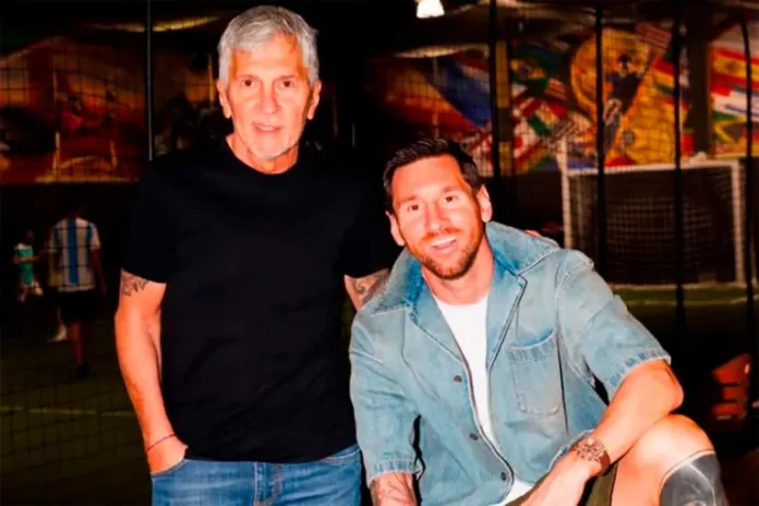 Lionel Messi despidió a su padre Jorge. Lionel Messi despidió a su padre Jorge.