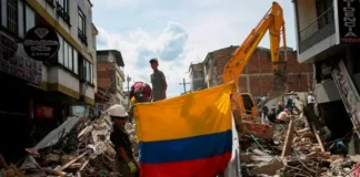Terremoto en Colombia: aumentaron a 284 los muertos y 379 personas siguen desaparecidas Terremoto en Colombia.
