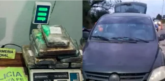 Entrerriano fue detenido en Santa Fe con más de 11 kilos de cocaína ocultos en su auto Entrerriano fue detenido en Santa Fe con más de 11 kilos de cocaína ocultos en su auto. Foto: Reconquista Hoy