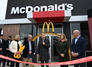 Inauguró un nuevo McDonald’s en Paraná. Foto: (GER).