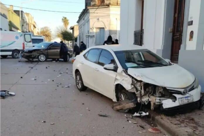 Choque en Nogoyá.