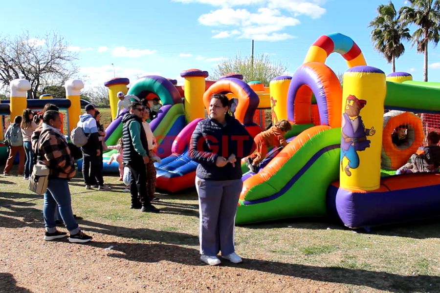 San Benito festejó el Día del Niño. Foto: ElochoDigital.