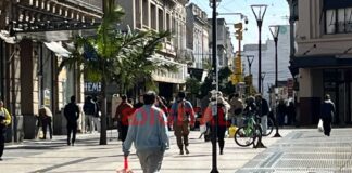 Peatonal Paraná. Foto: ElochoDigital.