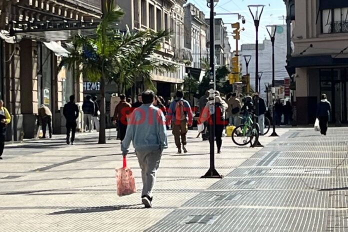 Peatonal Paraná. Foto: ElochoDigital.