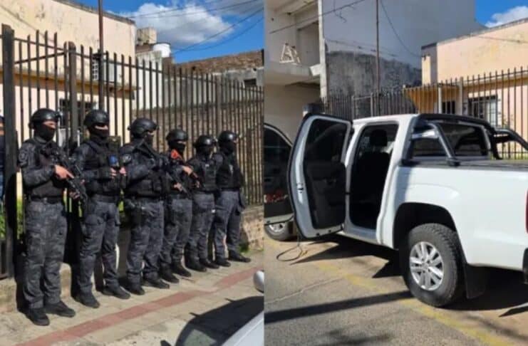 Desbarataron una violenta banda de asaltantes en Concordia. Foto: (PER).