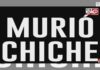 Así anunció Crónica TV la muerte de “Chiche”.