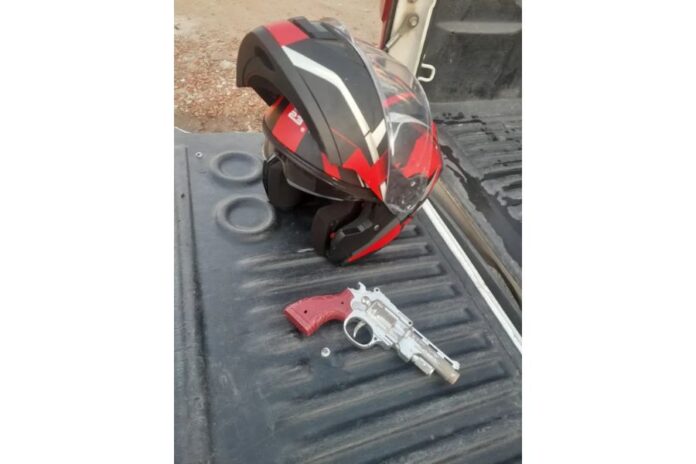 Intentó robar una moto con una pistola de juguete. Foto: PER.