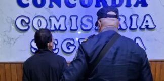 Detuvieron a un hombre por intentar realizar una conexión eléctrica clandestina en el Club Colegiales de Concordia Detuvieron a un hombre por intentar realizar una conexión eléctrica clandestina. Foto: PER.