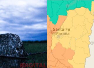 Entre Ríos bajo alerta por tormentas.