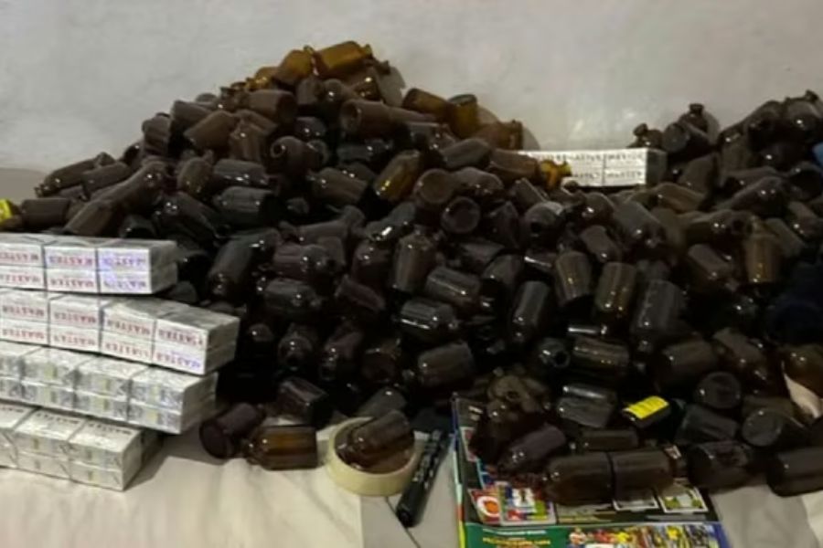 Allanaron por una estafa y descubrieron un laboratorio de drogas. Foto: (PER).