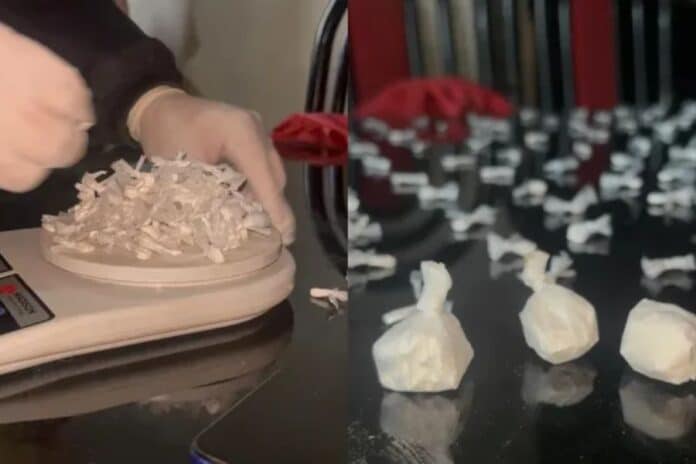 Lo allanaron por amenazas y encontraron cocaína.