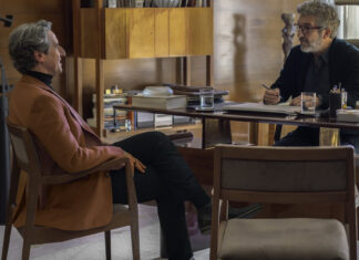 Ricardo Darín y Diego Peretti, dos actores populares, prestigiosos y que se conocen muy bien. Foto: Netflix