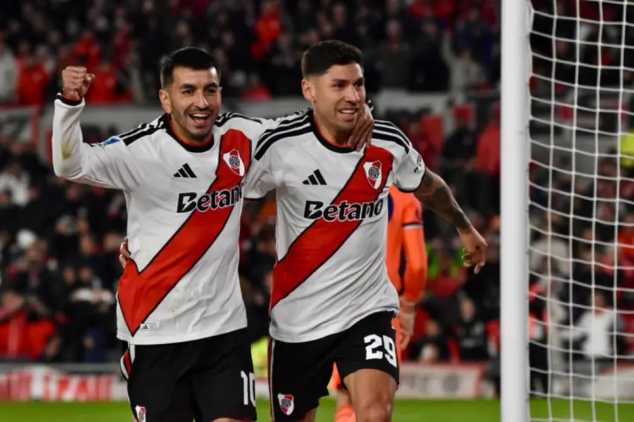 River venció 3-1 a Independiente Rivadavia.