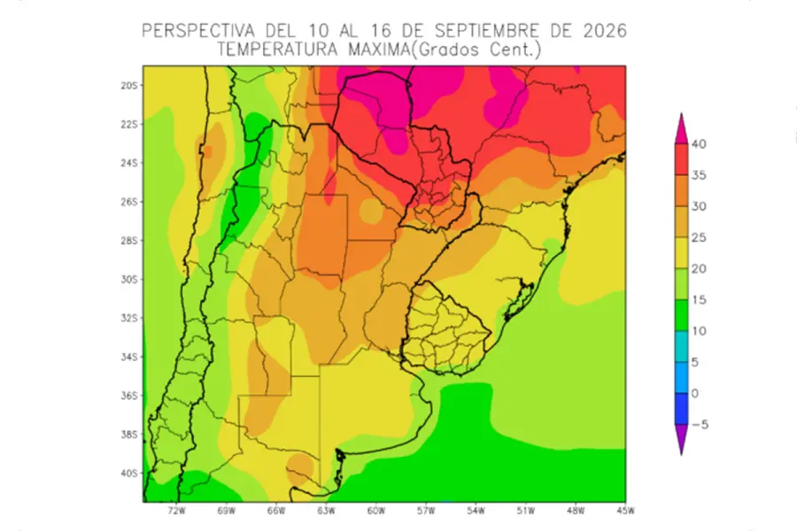 Entre Ríos se encamina a la primavera con lluvias desparejas y fuertes cambios térmicos