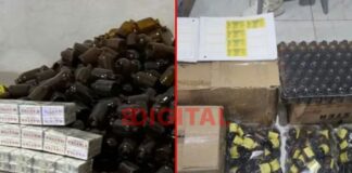 Allanaron por una estafa y descubrieron un laboratorio de drogas. Foto: (PER).