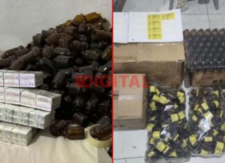 Allanaron por una estafa y descubrieron un laboratorio de drogas. Foto: (PER).