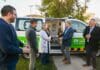 Frigerio entregó una nueva ambulancia al hospital de Viale
