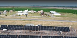 Parque Solar de Enersa en Sauce Pinto.