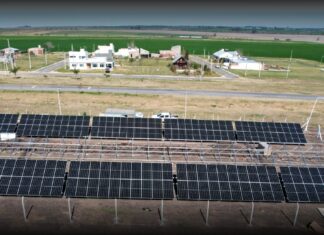 Parque Solar de Enersa en Sauce Pinto.