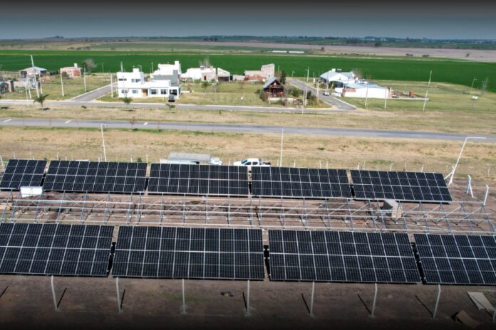 Parque Solar de Enersa en Sauce Pinto.