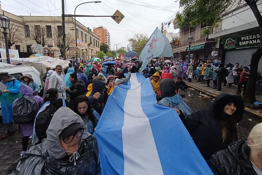 Peregrinación a Luján. Foto: NA - Juan Vargas.