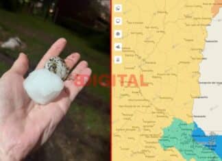 Alerta por tormentas en Entre Ríos: el SMN advierte por lluvia, viento y posible granizo Alerta por tormentas en Entre Ríos. Foto: ElochoDigital - SMN.