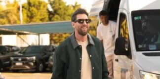 Messi llegó al predio de AFA.