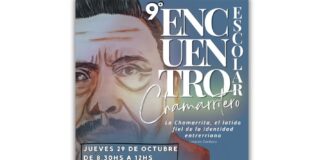 Diamante prepara el 9° Encuentro Escolar Chamarritero, declarado Fiesta Provincial