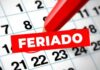 Feriados.