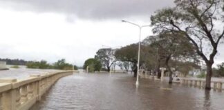 Inundaciones en Concordia.