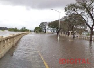 Inundaciones en Concordia.