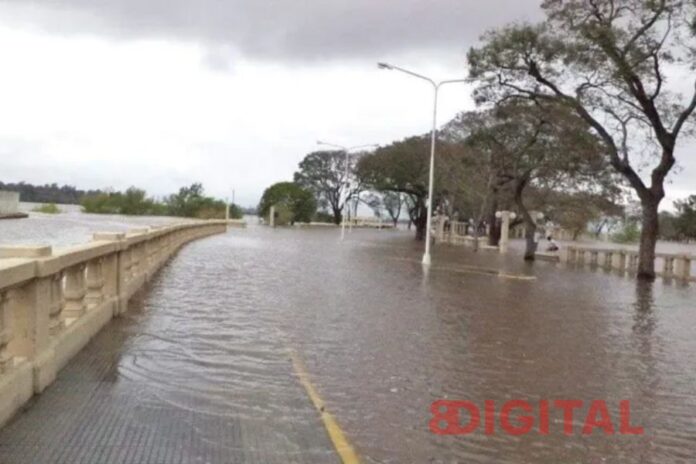 Inundaciones en Concordia.