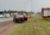 Tres heridos tras un choque entre dos automóviles en la Ruta 12, cerca de Crespo Tres heridos tras un choque entre dos automóviles en la Ruta 12. Foto: ElochoDigital.