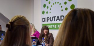 La secretaria adjunta del sindicato, Carina Domínguez.