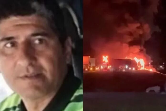 Murió Mauricio Serrano, el camionero de Paraná que falleció en el choque y el incendio en Zárate-Brazo Largo.