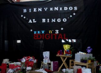 La E.E.T. N.º 3 Tte. Candelaria de Paraná realizó un bingo solidario para recaudar fondos para la escuela E.E.T. N.º 3 Tte. Candelaria realizó un bingo. Foto: ElochoDigital.