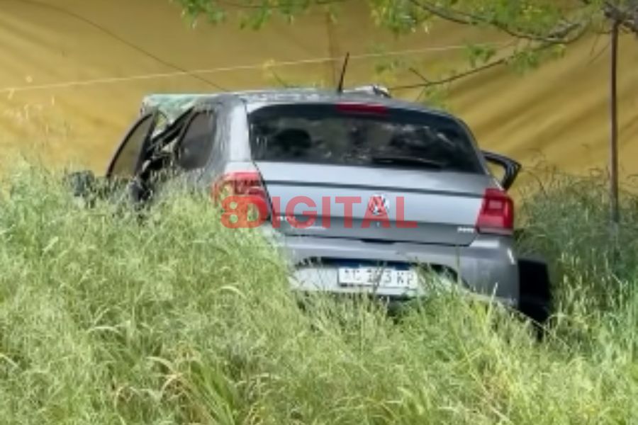 Tres heridos tras un choque entre dos automóviles en la Ruta 12. Foto: ElochoDigital.