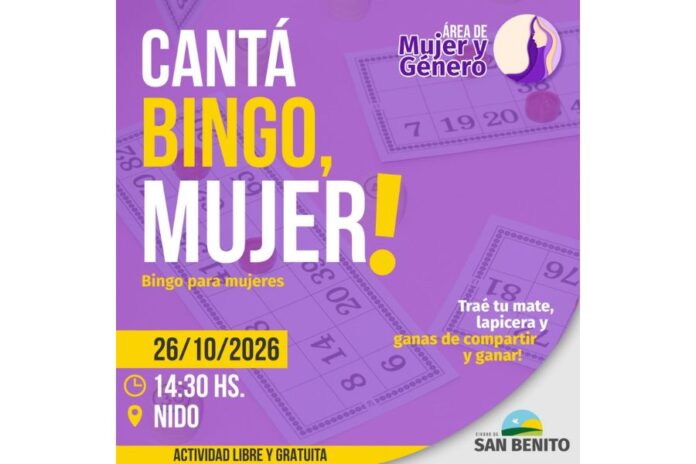 Tarde de bingo gratis en el NIDO. Tarde de bingo gratis en el NIDO.