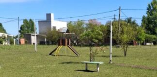 Sauce Montrull renovó la Plaza de la Paz en el barrio Ruta del Sol